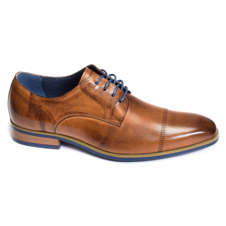 VATRELI Cognac, Chaussures de Ville Kdopa