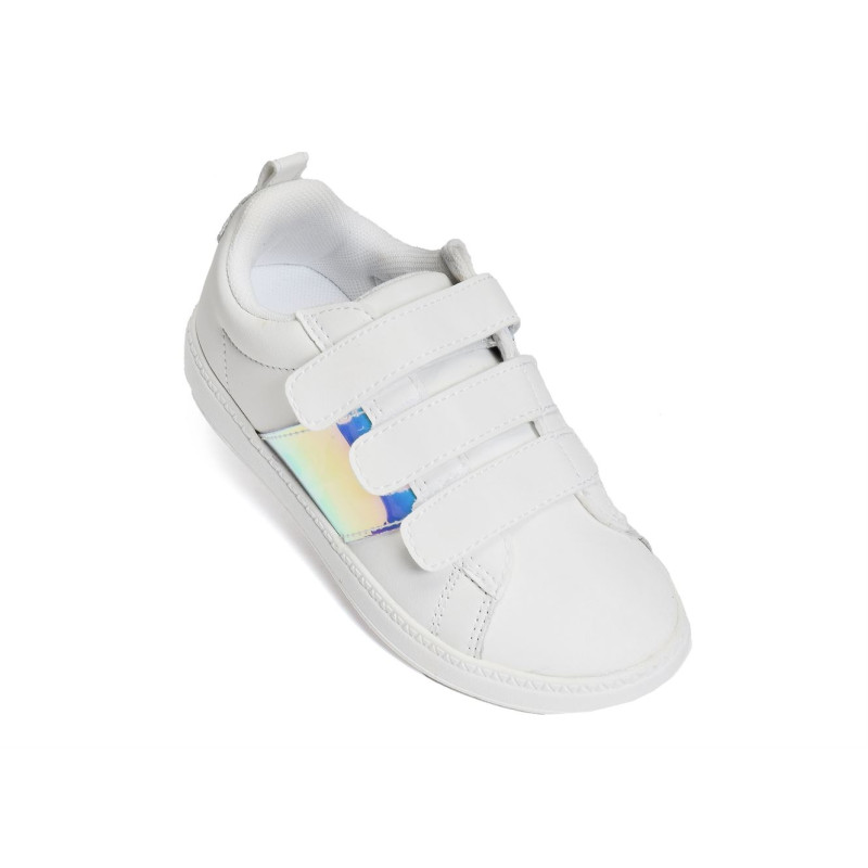 COURTCLASSIC PS Blanc Argent, Sneakers basses Le Coq Sportif