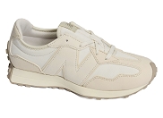 NEW BALANCE GS327 Beige Blanc