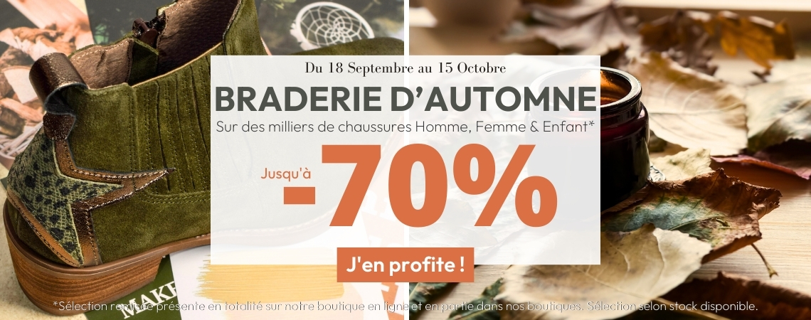 BRADERIE D'AUTOMNE