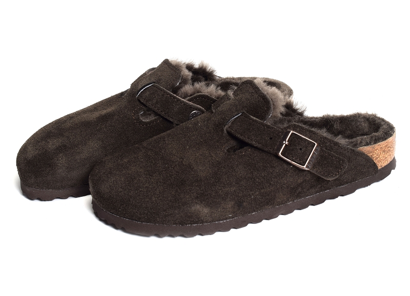 Birkenstock mules et sabots Boston shearling w3041903_4