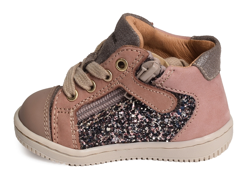 Babybotte chaussures a lacets Frida zip3159303_3