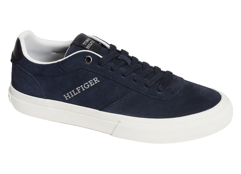 Tommy hilfiger baskets Th hi vulc low street suede 5112