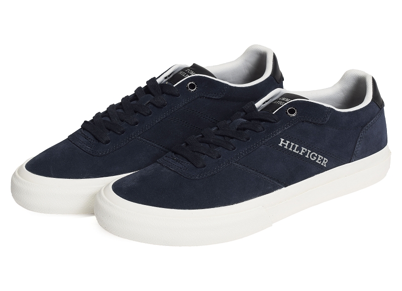 Tommy hilfiger baskets Th hi vulc low street suede 51123226101_4