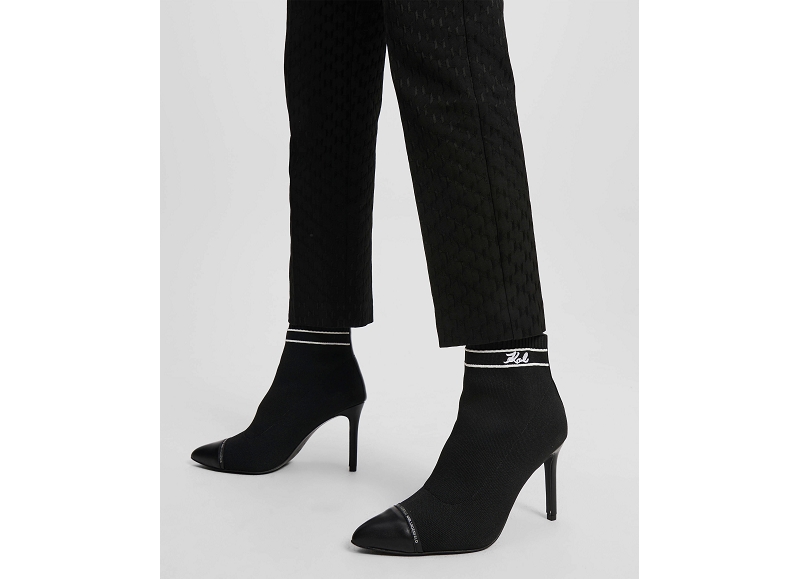 Karl lagerfeld bottines et boots Pandara mid knit3231201_5