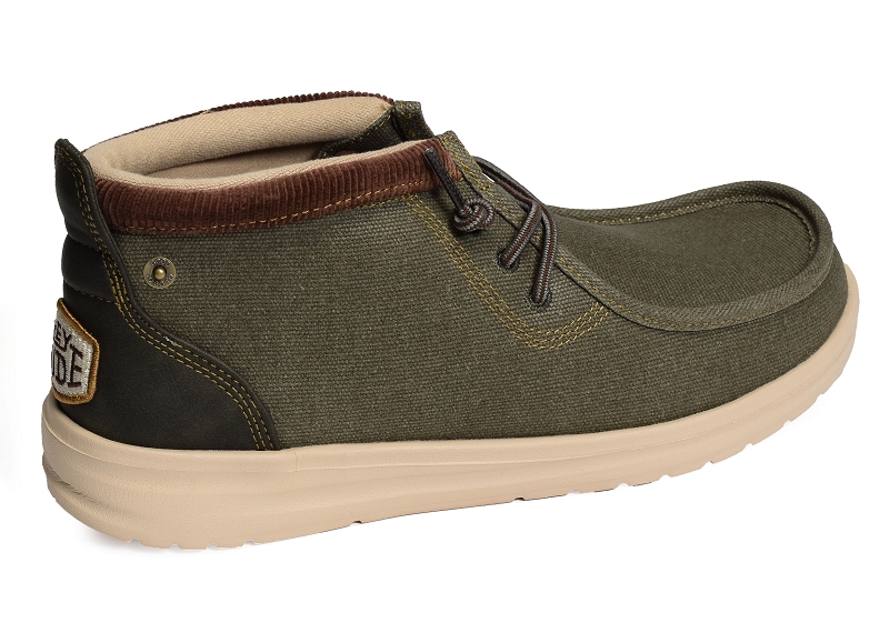 Heydude chaussures en toile Wally mid gripr workwear3255401_2