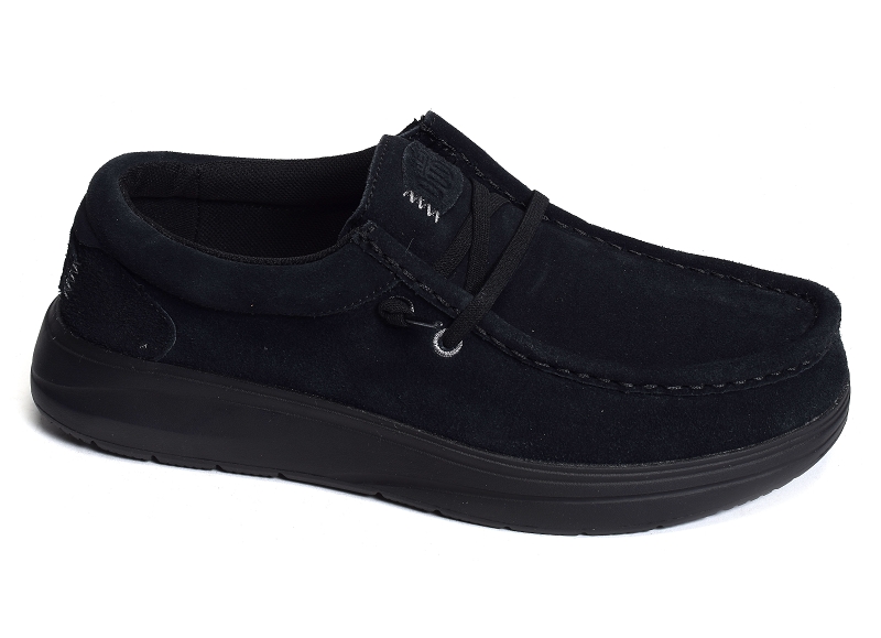 Heydude mocassins et bateaux Wally xtra suede