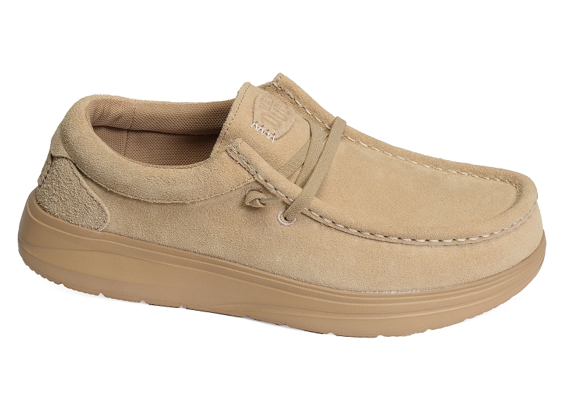 Heydude mocassins et bateaux Wally xtra suede