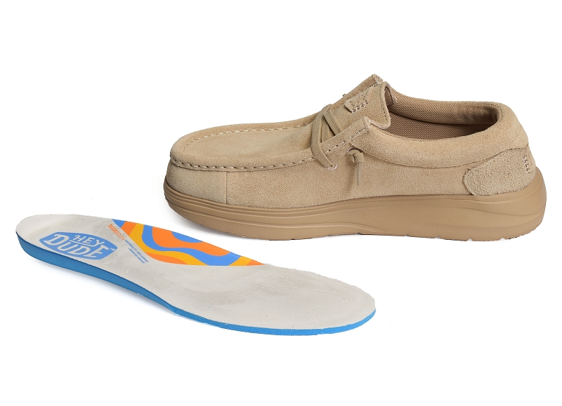 Heydude mocassins et bateaux Wally xtra suede3255502_3