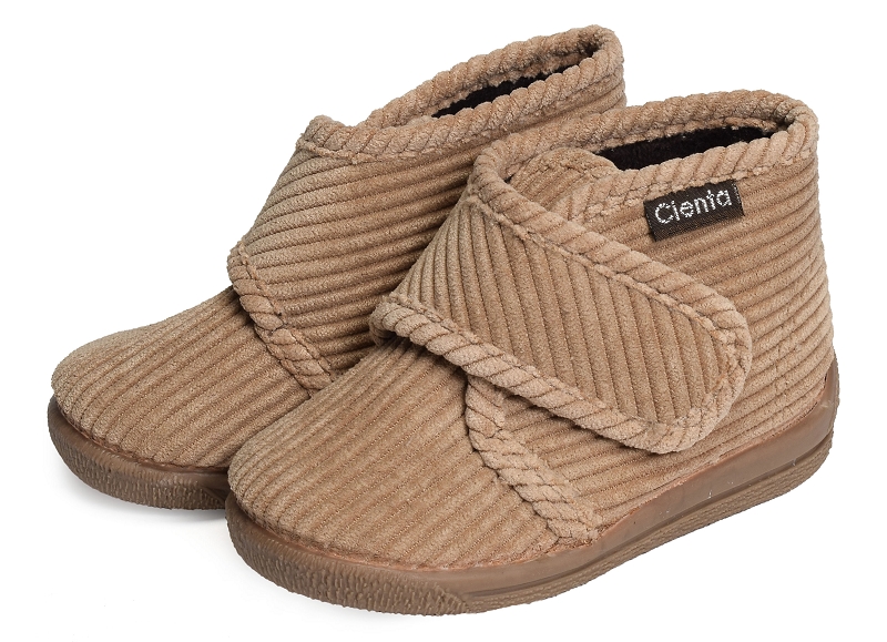 Cienta chaussons et pantoufles Bota velcro pana3292701_4