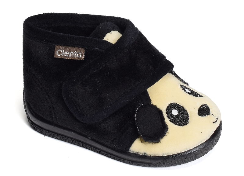 Cienta chaussons et pantoufles Bota velcro panda grenoble3292801_5