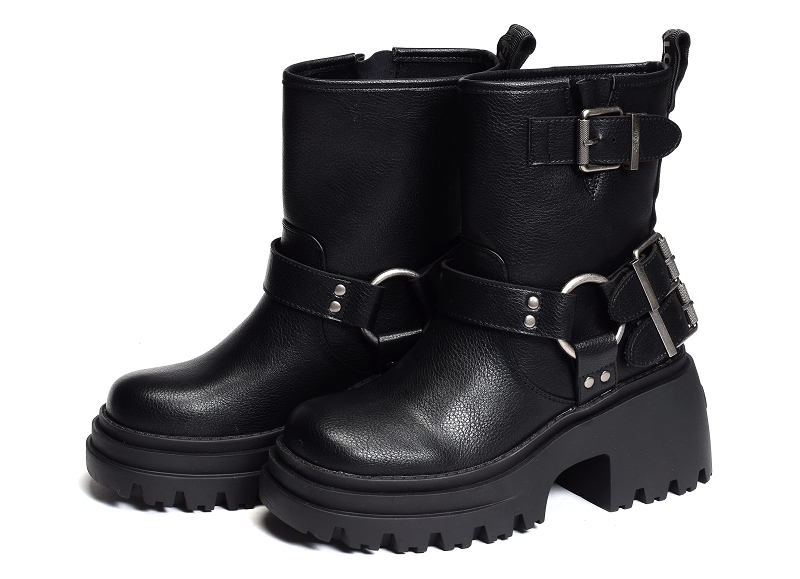 Buffalo bottines et boots Bravr biker lo3309201_4