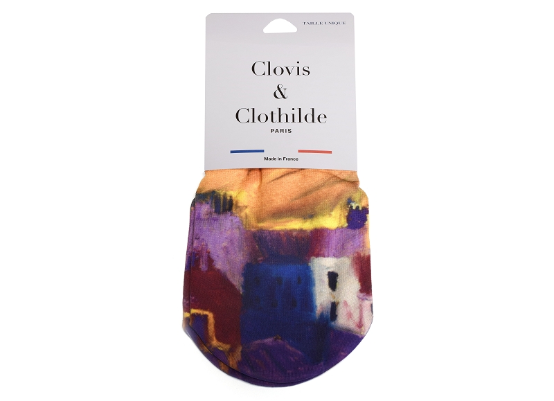 Clovis clothilde chaussettes Ciel du soir