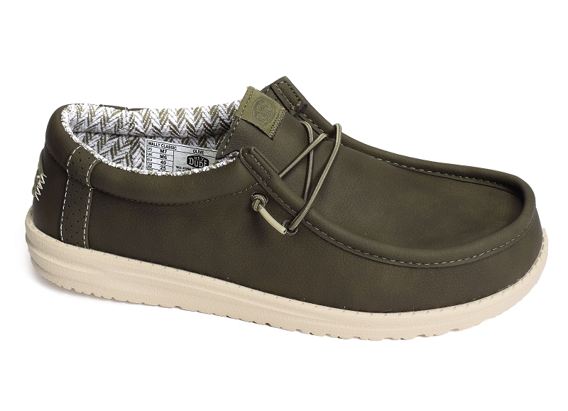 Heydude mocassins et bateaux Wally classic