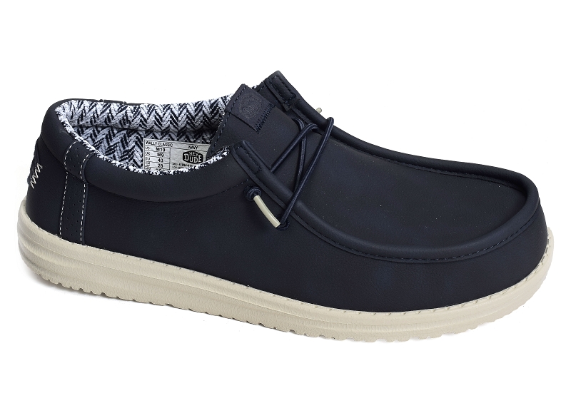 Heydude mocassins et bateaux Wally classic