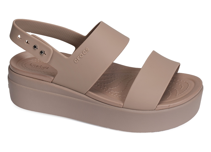 Crocs tongs et claquettes Brooklyn low wedge