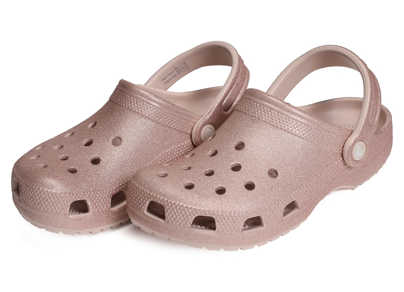 Crocs tongs et claquettes Classic glitter clog9611702_4