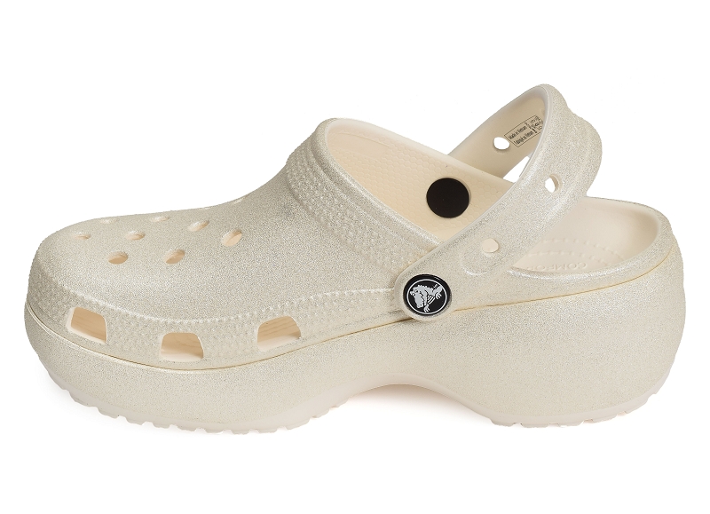 Crocs tongs Classic platform glitter clog9662502_3