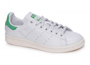 Baskets Adidas STAN SMITH Blanc Vert pour homme - 95 €