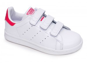 Adidas stan smith enfant Blanc Rose