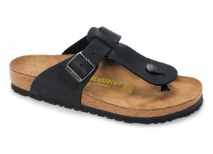 Birkenstock medina cuir Noir