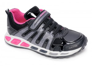 Geox j shuttle girl c Noir