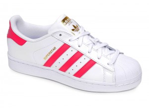 Adidas Superstar women blanc rose